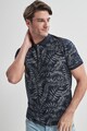 NEXT Tricou polo regular fit cu model tropical Barbati