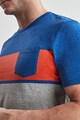 NEXT Kerek nyakú póló colorblock dizájnnal férfi