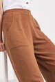 NEXT Pantaloni culotte din amestec de in, cu croiala ampla Femei