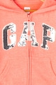 GAP Hanorac cu imprimeu logo si captuseala din fleece 1 Fete