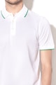 United Colors of Benetton Galléros póló hímzett logóval férfi