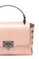 Chiara Canotti Geanta crossbody de piele, cu model crocodil Femei