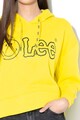 Lee Aszimmetrikus kapucnis pulóver logómintával női