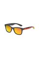 ITALIA INDEPENDENT Ochelari de soare wayfarer unisex, cu lentile oglinda in degrade Barbati