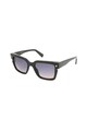 Dsquared Ochelari de soare patrati unisex, cu lentile in degrade Femei