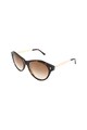 Tod's Слънчеви очила стил Cat-Eye с рамка с кафяви нюанси Жени
