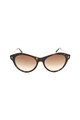 Tod's Слънчеви очила стил Cat-Eye с рамка с кафяви нюанси Жени
