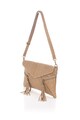 Zoe & Noe Geanta crossbody de piele, cu model piele de reptila Nuragus Femei