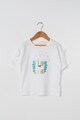 NAME IT Tricou din bumbac organic cu paiete Jara Fete