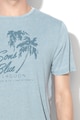 Only & Sons Burnout mintás és feliratos szűk fazonú póló férfi