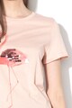 Vero Moda Silja mintás organikuspamut póló női