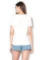 Vero Moda Tricou din bumbac cu broderie Francis Femei