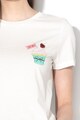 Vero Moda Silja mintás organikuspamut póló női