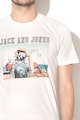 Jack & Jones Mondane mintás szűk fazonú póló férfi