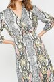 KOTON Среднодълга рокля с животинска шарка Жени