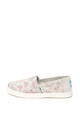 TOMS Pantofi slip-on cu imprimeu fluture Classic Fete