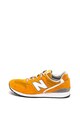 New Balance Pantofi sport de piele intoarsa, cu insertii din material textil 996 Barbati