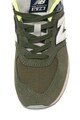 New Balance Pantofi sport de piele intoarsa cu insertii de material textil 574 Baieti