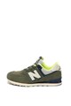 New Balance 574 nyersbőr sneaker textilrészletekkel Lány