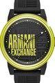 ARMANI EXCHANGE Часовник със силиконова каишка Мъже