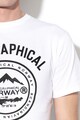 Geographical Norway Tricou cu imprimeu logo Jiday Barbati