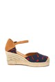 La Siesta Sandale wedge tip espadrile Gambas Femei