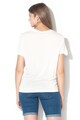 Vero Moda Tricou cu prindere in talie si imprimeu grafic Femei