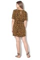 JdY Rochie dreapta cu animal print si cordon Trecht Femei