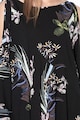 Free People Rochie mini cu imprimeu floral si decupaje pe umeri Femei