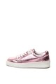 Free People Pantofi sport flatform, de piele Letterman Femei