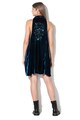 Free People Rochie mini cu aspect catifelat si decolteu american Femei