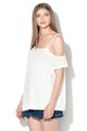 Free People Tricou din amestec de modal, cu terminatie asimetrica Femei