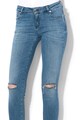 Love Moschino Blugi skinny cu broderie Femei