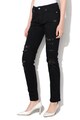 Love Moschino Blugi slim fit cu insertii de dantela Femei