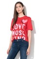 Love Moschino Logómintás póló női