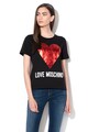 Love Moschino Logómintás póló női