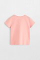 Mango Tricou de bumbac cu model flamingo cu paiete Fete