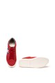 s.Oliver Pantofi sport de piele intoarsa cu insertii de piele ecologica si aplicatie brodata Femei