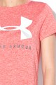 Under Armour Tricou lejer cu imprimeu logo cauciucat, pentru fitness Tech Graphic Femei