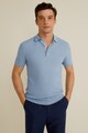 Mango Tricou polo tricotat Cas Barbati