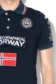 Geographical Norway Kayfour póló hímzett logóval férfi