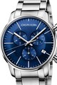 CALVIN KLEIN Rozsdamentes acél chrono karóra férfi