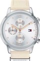 Tommy Hilfiger Ceas quartz cu o curea de piele Femei