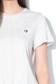 Banana Republic Tricou din bumbac supima, cu inima brodata Femei