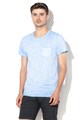 BLEND Tricou slim fit cu buzunar cu text Barbati