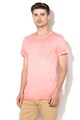 BLEND Tricou slim fit cu buzunar cu text Barbati