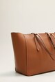 Mango Geanta shopper de piele ecologica Nuba Femei