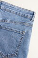 Mango Pantaloni scurti din denim cu aspect decolorat Vicky Femei