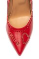 Love Moschino Обувки от еко кожа с ток стилето и капси Жени