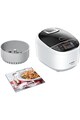 BOSCH Multicooker  , 940 W, 5 L, 48 programe, Timer, Alb/Negru Femei